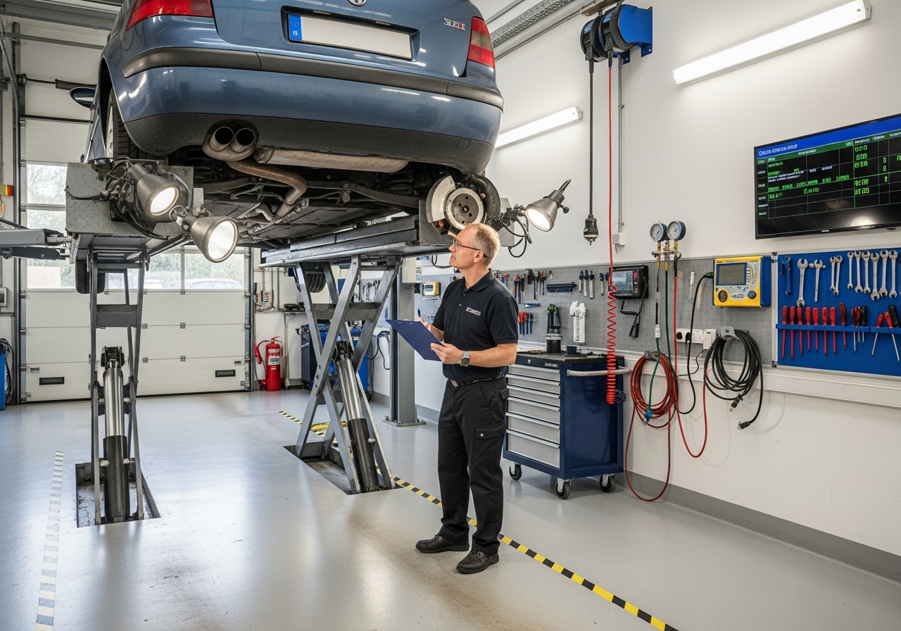 APK-keuring bij Jerome's APK en autoservice